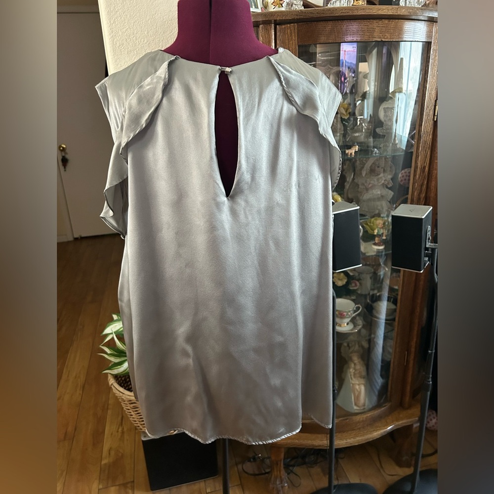 Antonio Melani Gray Sleeveless Top - Picture 3 of 4